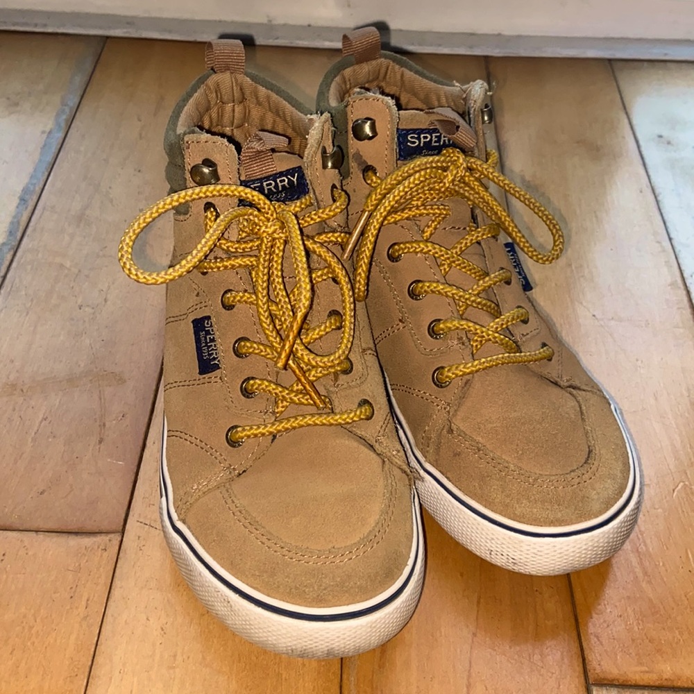 Sperry Striper Storm Hi Sneaker Boys Size 1